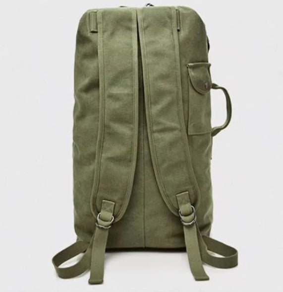 Turtle Trek Canvas Travel Backpack | Vintage Laptop Backpack for Men & Women